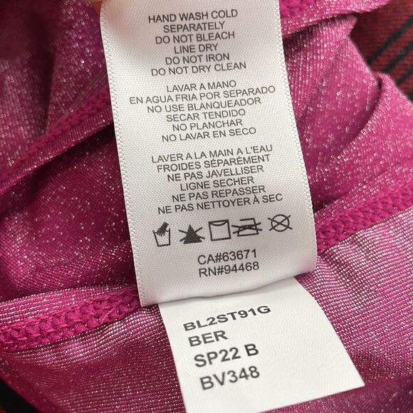 BCBGENERATION Stardust Tie side Cover Up Skirt Berry Size Medium NEW - Picture 7 of 7